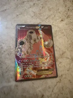 Pokémon TCG Camerupt-EX Primal Clash Holo Full Art Ultra Rare Card 146/160 - Image 1