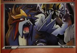 Entei 1/17 Holo Rare Pokemon Card - POP Series 2 MP To HP Condition - Image 6