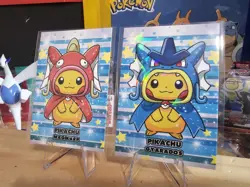 Pokémon Poncho Pikachu - Magikarp & Gyarados - Merry Christmas Card Database - Image 5