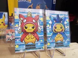 Pokémon Poncho Pikachu - Magikarp & Gyarados - Merry Christmas Card Database - Image 7