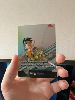 Son Goku E-45 Silver Energy Marker Dragon Ball Manga Booster Card Fusion World - Image 4