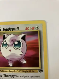 Erika's Jigglypuff 1st Edition 69/132 Gym Challenge Pokemon Card - Image 15