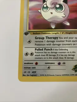 Erika's Jigglypuff 1st Edition 69/132 Gym Challenge Pokemon Card - Image 16