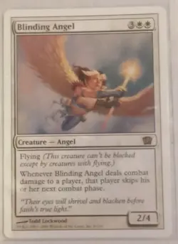 Blinding Angel 8th Edition White Rare MAGIC GATHERING CARD - Image 2