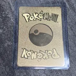 RARE Pokemon Charizard GX Rainbow Gold Metal Card 150/147 - Image 2