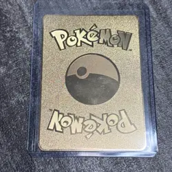 RARE Pokemon Charizard GX Rainbow Gold Metal Card 150/147 - Image 8