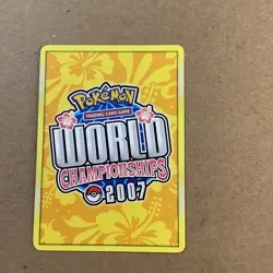2007 Pokémon World Championships Windstorm 85/100 Pokémon Card💦 B-3 - Image 4