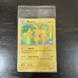 Pikachu Holo 2016 Pokemon Toys R Us Promo Card (26/83) Original Sealed - Image 1