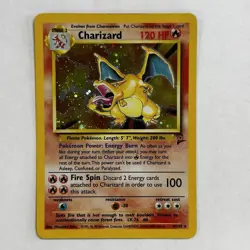 Charizard 2nd Edition 4/130 Holo PokÃ©mon Card 1999-2000 Wizards Base Set 2 - Image 1