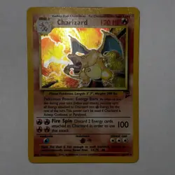 Charizard 2nd Edition 4/130 Holo PokÃ©mon Card 1999-2000 Wizards Base Set 2 - Image 2