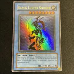 Black Luster Soldier 1st Edition Yu-Gi-Oh Card SYE-024 Ultra Rare  - Image 1