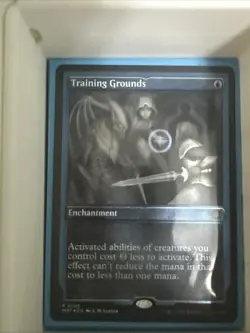 Training Grounds #109 Etched Foil MTG - Image 1