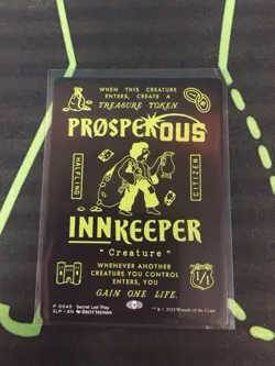 MTG Magic The Gathering Prosperous Innkeeper SLD 0040 Secret Lair Commander  - Image 1