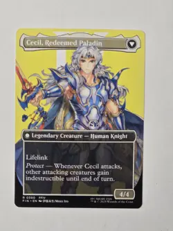 MTG Cecil, Dark Knight Borderless 0380 Non-Foil Final Fantasy NM - Image 2