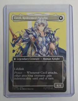 MTG Cecil, Dark Knight Borderless 0380 Non-Foil Final Fantasy NM - Image 2