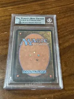 Magic: The Gathering MTG Blue Ward [Alpha Edition] Graded BGS 8.5 Near Mint - Image 6