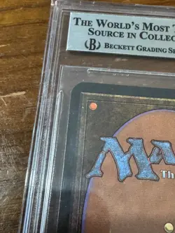 Magic: The Gathering MTG Blue Ward [Alpha Edition] Graded BGS 8.5 Near Mint - Image 7