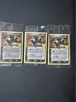 POKEMON CELEBRATIONS GRENINJA GOLD STAR PROMO SWSH144 HOLO SEALED TCG - Image 1