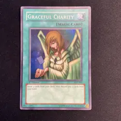 Graceful Charity SDP-040 Super Rare 1st Edition Near Mint Yugioh - Image 1