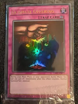 Ultimate Offering LART-EN070 Ultra Rare Yugioh Promo SEALED Limited Edition Mint - Image 1