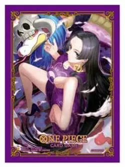 ONE PIECE CARD GAME Official Card Sleeve 11 Hancock - Image 1
