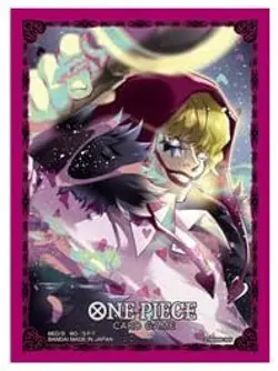 ONE PIECE Card Game Official Card Sleeve 11 Don Quixote Rosinante - Image 1