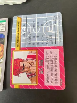 SLAM DUNK TV animation Carddass Bandai HOLO KIRA Regular card Lot of 61 bp922 - Image 5