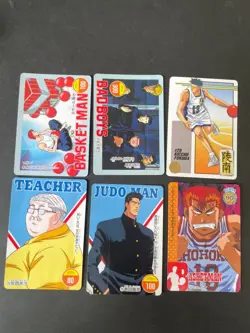 SLAM DUNK TV animation Carddass Bandai HOLO KIRA Regular card Lot of 61 bp922 - Image 6