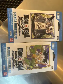 Dragon Ball Super Card Game Fusion World Manga Booster SB01 English 2 Packs New - Image 2