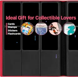 (2025) Trading Card Binder 9 Pocket, Premium Sports Collection Binder Game Cards - Image 2