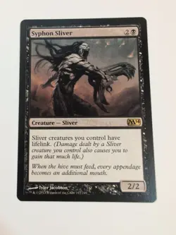 1x Syphon Sliver MTG Magic 2014 (M14) Regular LP - Image 2