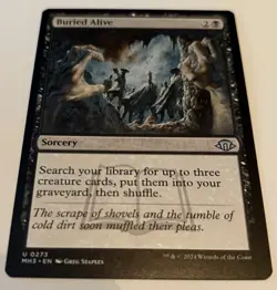 ðŸ”¥ Buried Alive Modern Horizons 3 Regular NONFOIL MTG ðŸ”¥ - Image 1