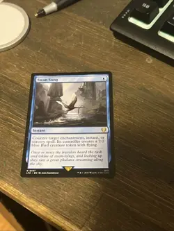 MTG -  Swan Song - LOTR Commander Non Foil - Image 1