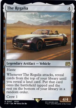 The Regalia - Final Fantasy - Magic MTG NM - Image 1