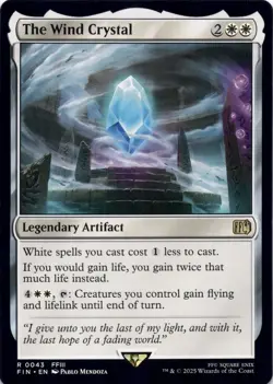 The Wind Crystal - Final Fantasy - Magic MTG NM - Image 1