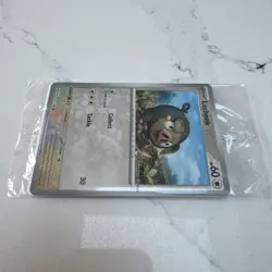 Pokemon Lechonk Promo Card Scarlet Violet 155/198 Sealed Pokemon Center Stamped - Image 3