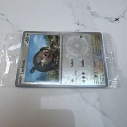 Pokemon Lechonk Promo Card Scarlet Violet 155/198 Sealed Pokemon Center Stamped - Image 4