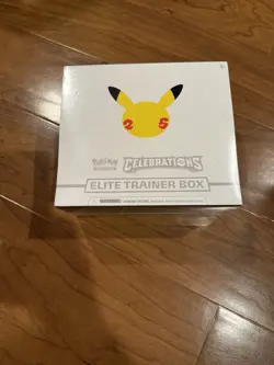 Pokemon Celebrations Elite Trainer Box ETB 25th Anniversary New Factory Sealed - Image 1