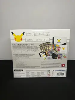 Pokemon Celebrations Elite Trainer Box ETB 25th Anniversary New Factory Sealed - Image 4