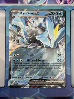 Kyurem ex 028/086 - English SV: Black Bolt - Pack Fresh Pokemon TCG NM - Image 1