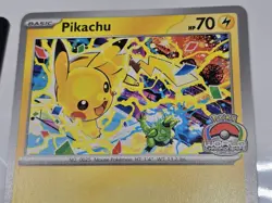Pikachu Promo 2025 World Championships SVP EN 225 Pokemon Worlds IN HAND US SHIP - Image 4