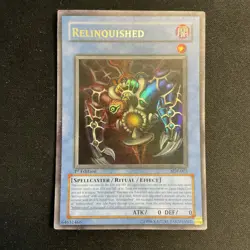 Relinquished - Spanish - BIP-S001 - NM/VLP - 1st Edition SDP-001 Yugioh TCG - Image 1