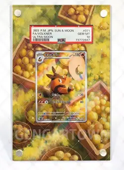 Pignite AR White Flare GGT Pokémon Extended Protect Case Screwdown Card Holder - Image 1