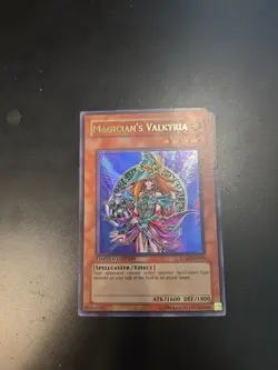 Yugioh Magicianâ€™s Valkyria JUMP-EN009 Ultra Rare Limited Edition LP - Image 1