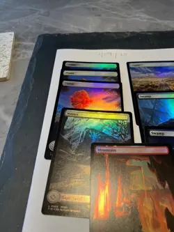 Magic the Gathering MTG Assorted Full Art x8 Land FOIL Cards NM/M Final 2 of 2 - Image 10