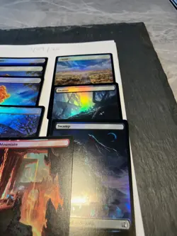 Magic the Gathering MTG Assorted Full Art x8 Land FOIL Cards NM/M Final 2 of 2 - Image 12