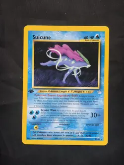 Pokemon Cards: Neo Revelation 1st Edition Rare: Suicune 27/64 - Image 11