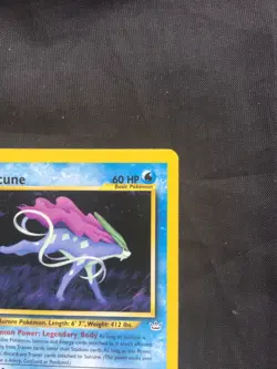 Pokemon Cards: Neo Revelation 1st Edition Rare: Suicune 27/64 - Image 13