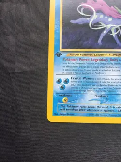 Pokemon Cards: Neo Revelation 1st Edition Rare: Suicune 27/64 - Image 15