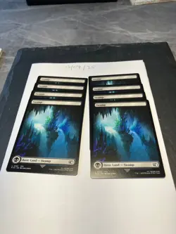 Magic the Gathering MTG Swamp (0301) Full Art x8 Land Cards NM/M Final Fantasy - Image 2